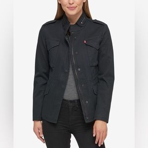 LEVI WOMENS COTTON UTILITY JACKET SIZE SMALL